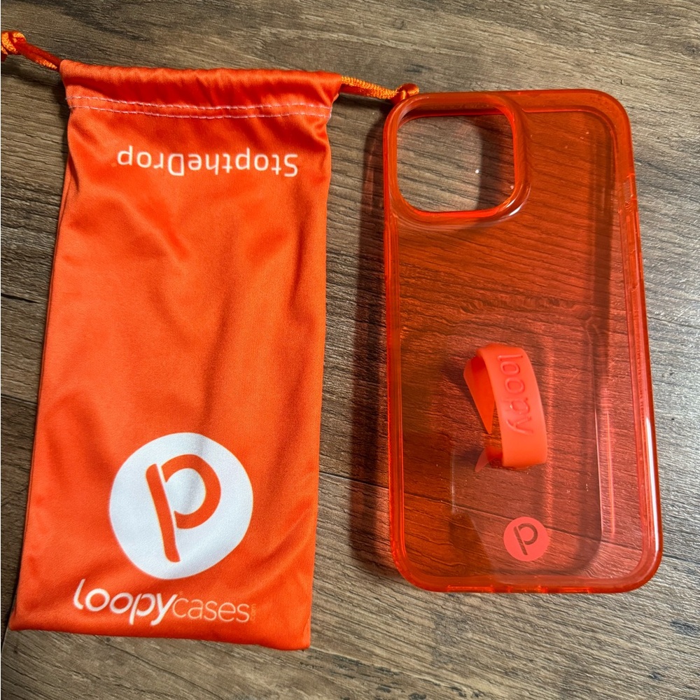 iPhone 13 Pro Max Loopy Neon Orange